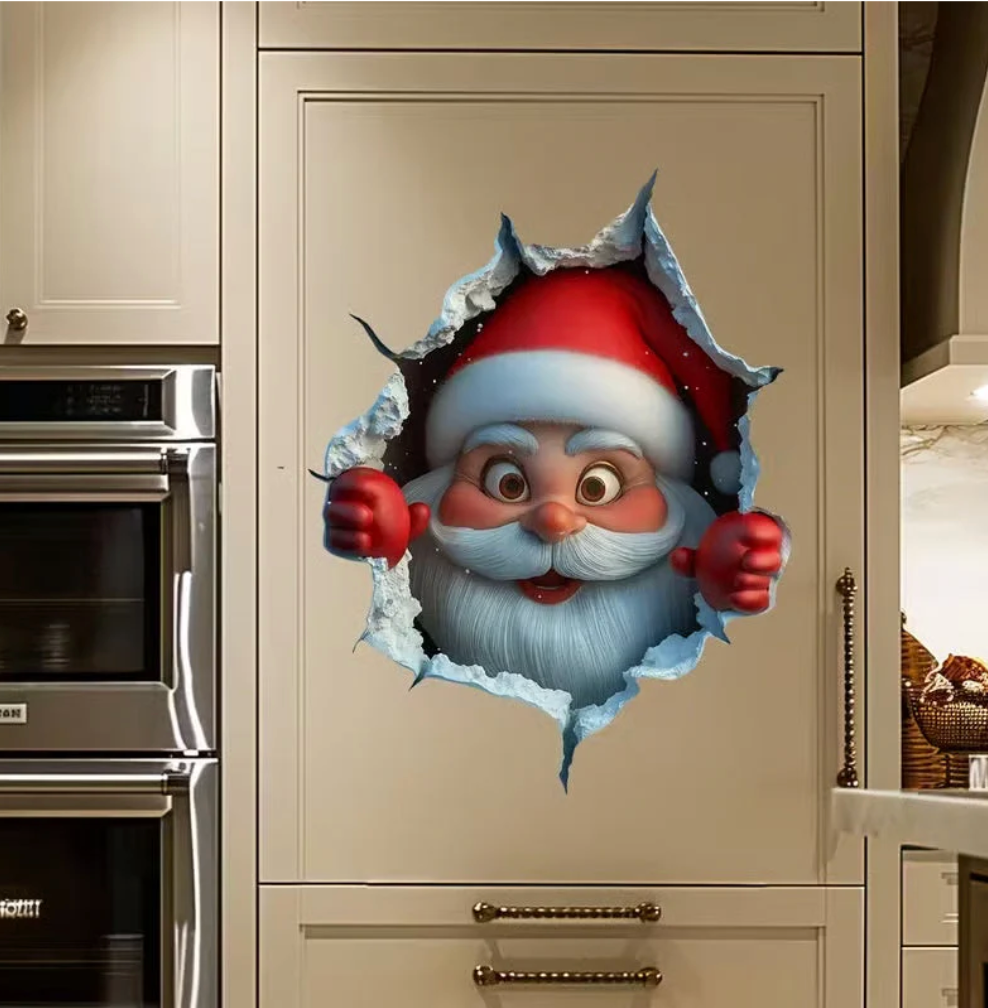 Christmas Creative Wall 3D Sticker