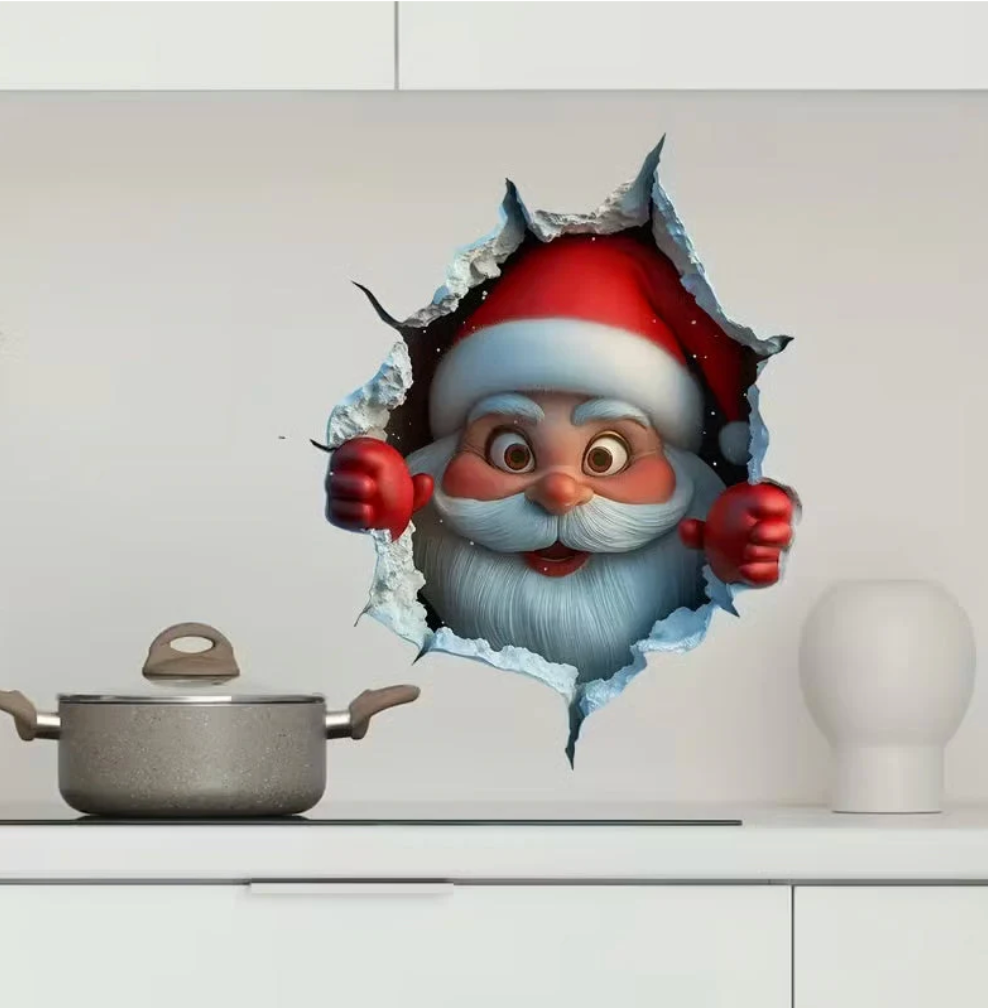 Christmas Creative Wall 3D Sticker