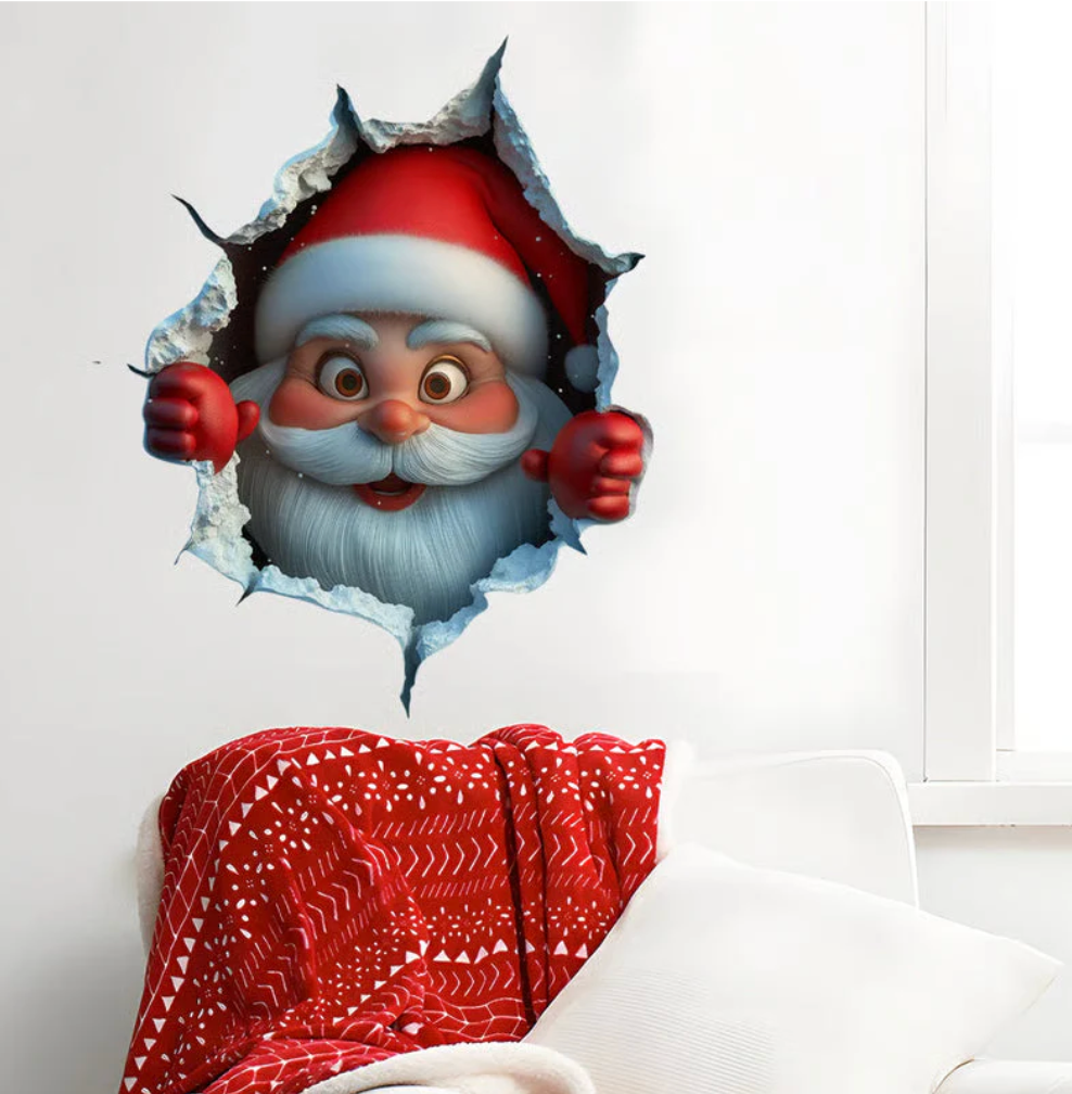 Christmas Creative Wall 3D Sticker