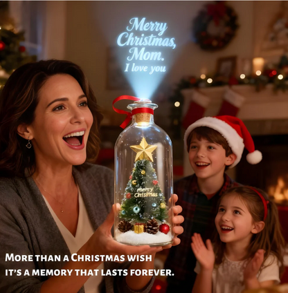Christmas Voice Wish Bottle